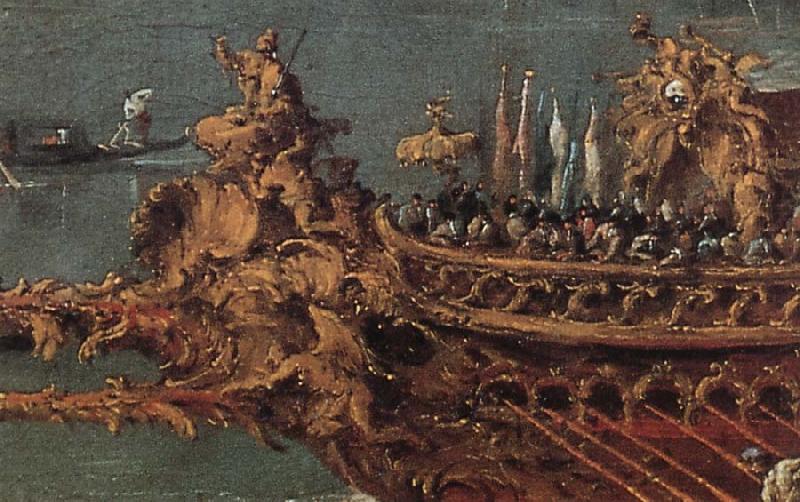 Details of he Departure of the Doge on Ascension Day, Francesco Guardi